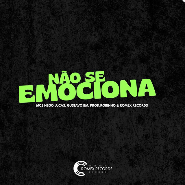 'Não Se Emociona' cover art