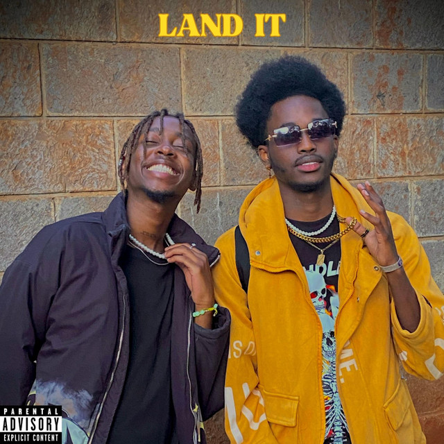 'Land it' cover art