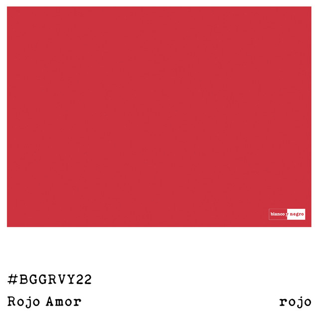 'Rojo Amor' cover art