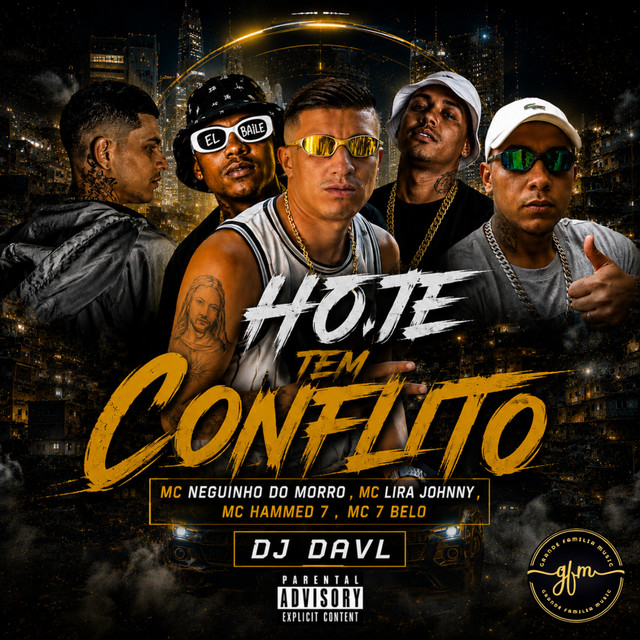 'HOJE TEM CONFLITO' cover art