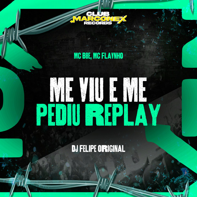 'Me Viu E Me Pediu Replay' cover art