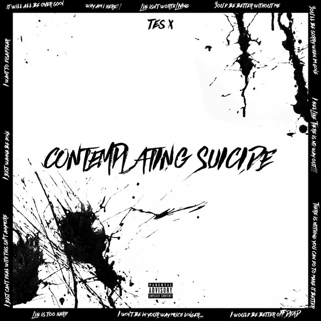 'Contemplating Suicide' cover art