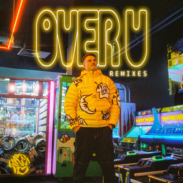 'OVER U (Remixes)' cover art