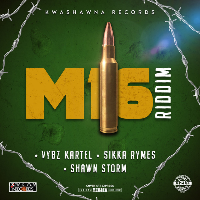'M16 Riddim' cover art