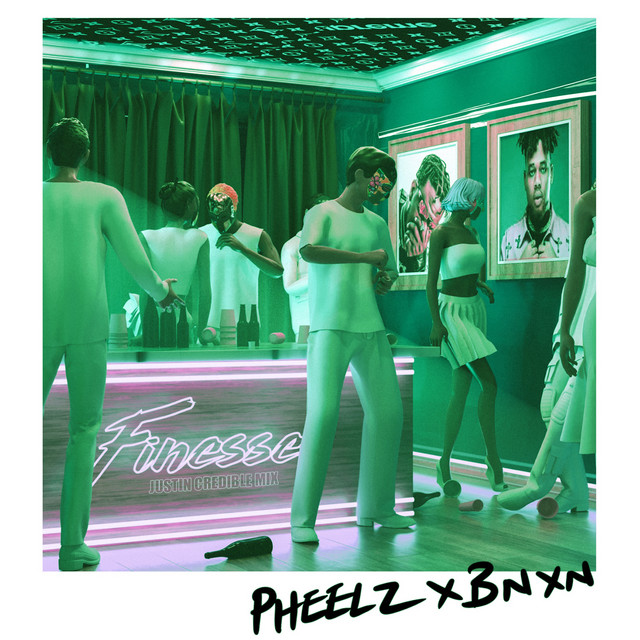 'Finesse (feat. BNXN) [Justin Credible Mix]' cover art