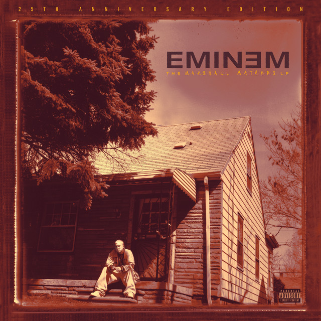 'The Marshall Mathers LP (25th Anniversary)' cover art