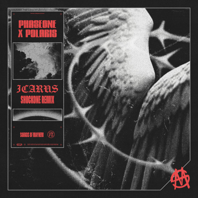'Icarus - Shockone Remix' cover art