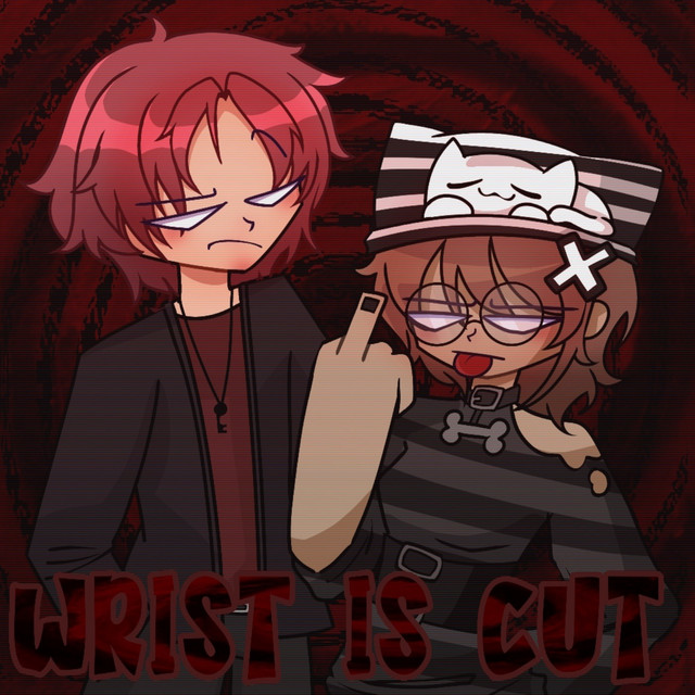 'WRIST IS CUT!' cover art