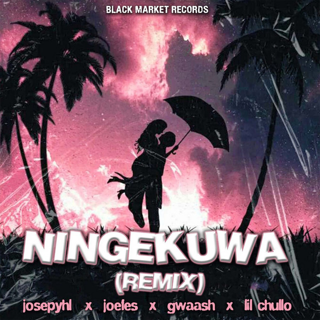 'Ningekuwa (Remix)' cover art