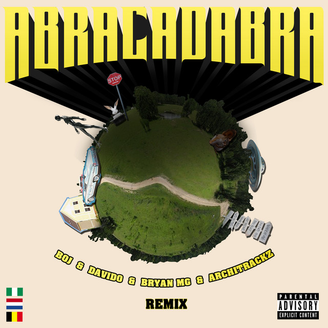 'Abracadabra (Remix)' cover art