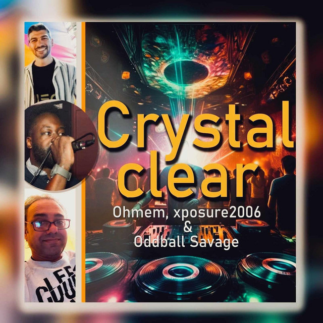'Crystal clear' cover art