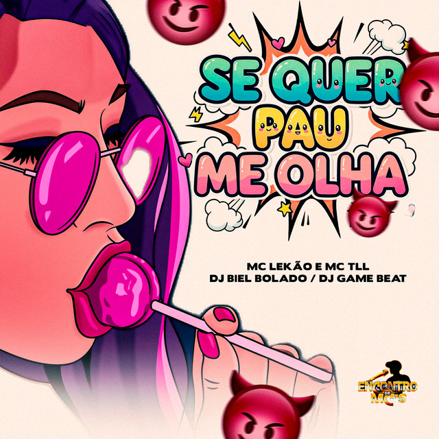 'Se Quer Pau Me Olha' cover art