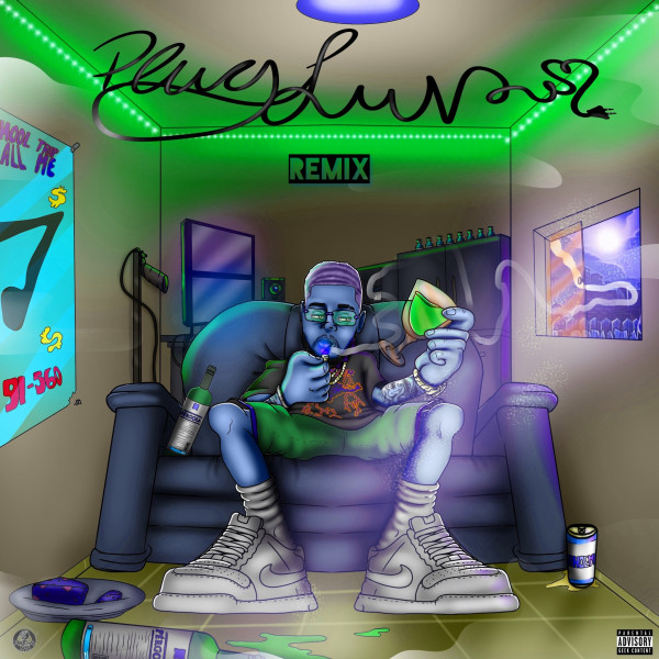 'Plug Luv (REMIX)' cover art