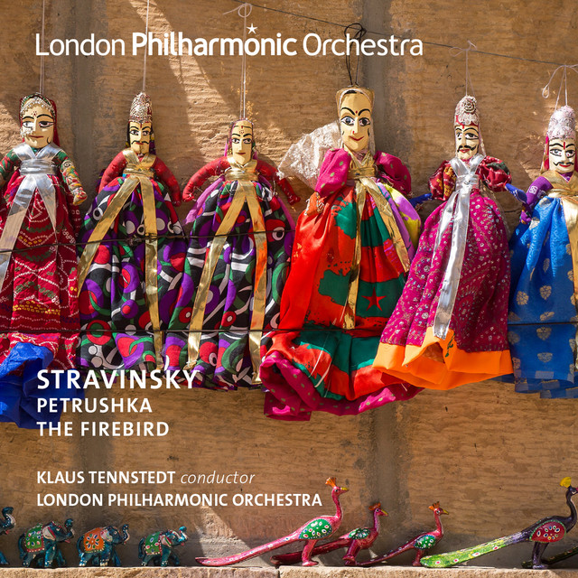 'Stravinsky: Petrushka & Firebird Suite' cover art