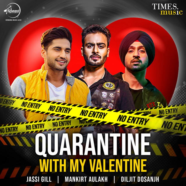 'Quarantine with My Valentine' cover art