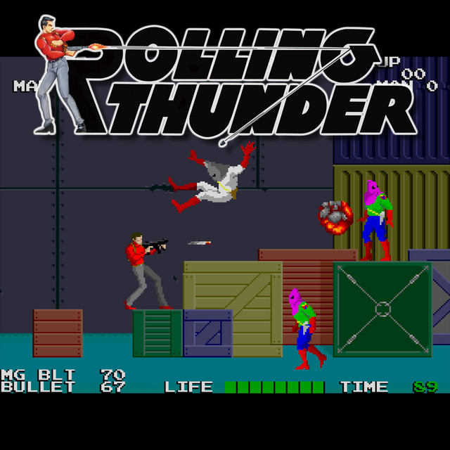 'ROLLING THUNDER Original Soundtrack (Game Sound Effect)' cover art