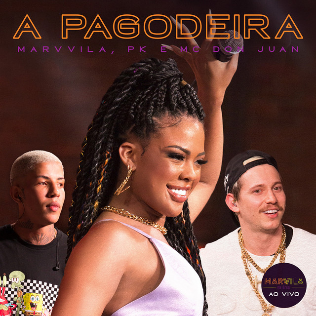 'A Pagodeira (Ao vivo)' cover art
