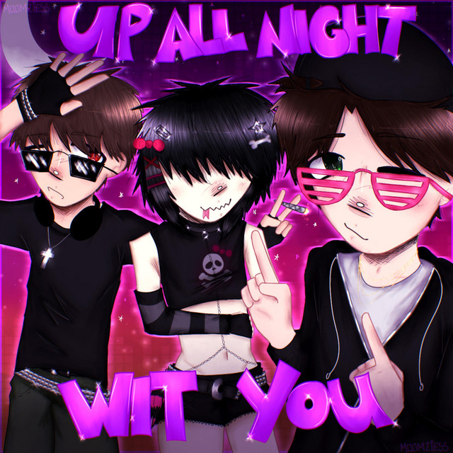 'up all night wit u' cover art