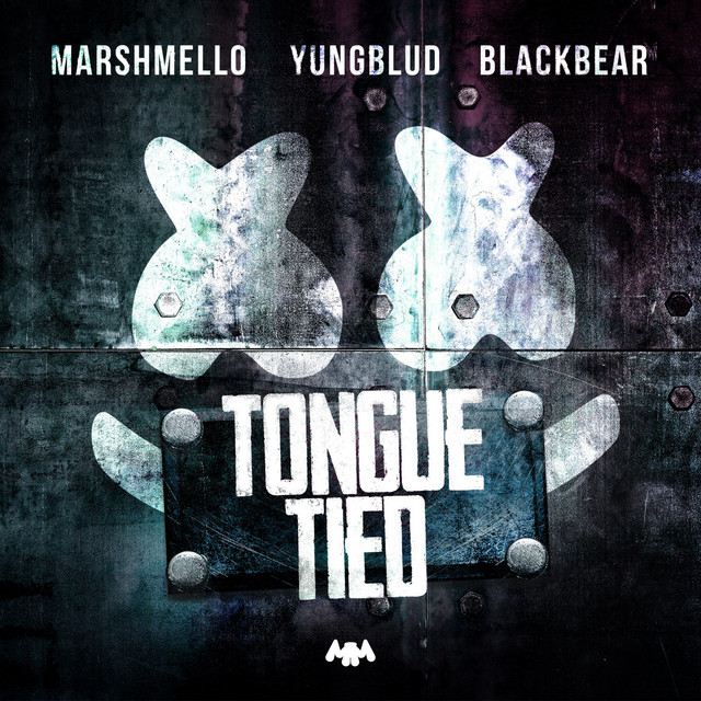 'Tongue Tied (with YUNGBLUD & blackbear)' cover art