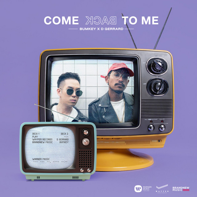 'Come Back To Me' cover art