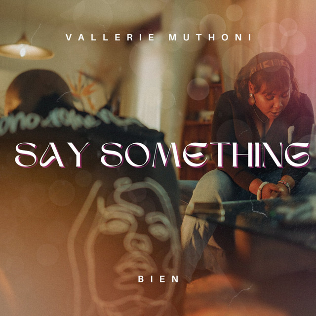 'Say Something' cover art