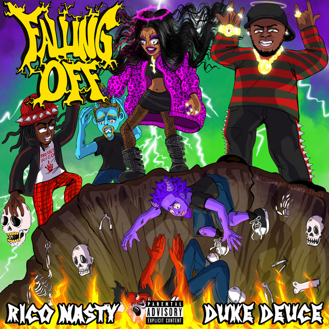 'FALLING OFF' cover art