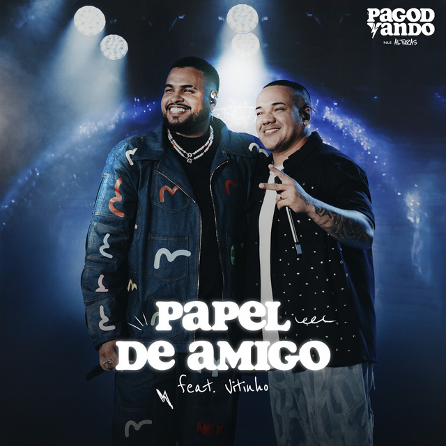 'Papel de Amigo (Ao Vivo)' cover art