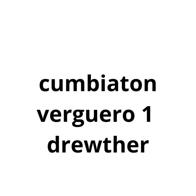'Cumbiaton Verguero 1' cover art