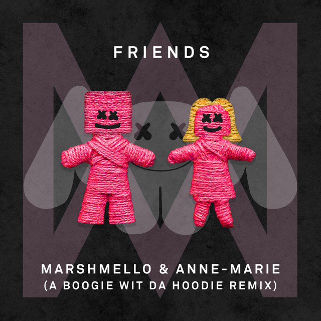 'FRIENDS (A Boogie Wit Da Hoodie Remix)' cover art