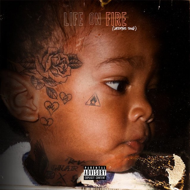 'Life on Fire (jazmyns song)' cover art
