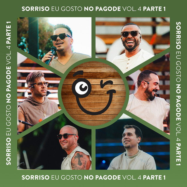 'Sorriso Eu Gosto No Pagode Vol. 4 Parte 01 (Ao Vivo)' cover art