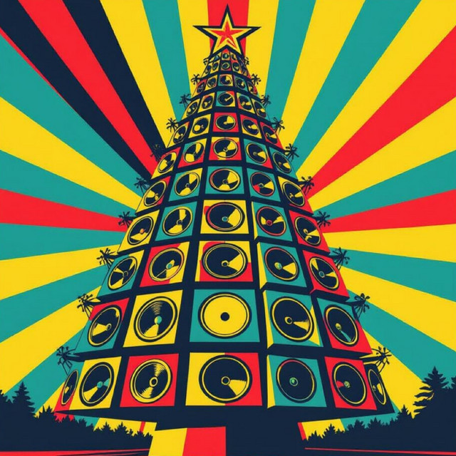 'Di 12 Dubs of Spliff-Mas' cover art
