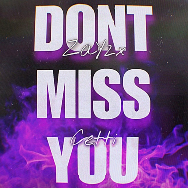 'Don't Miss You' cover art