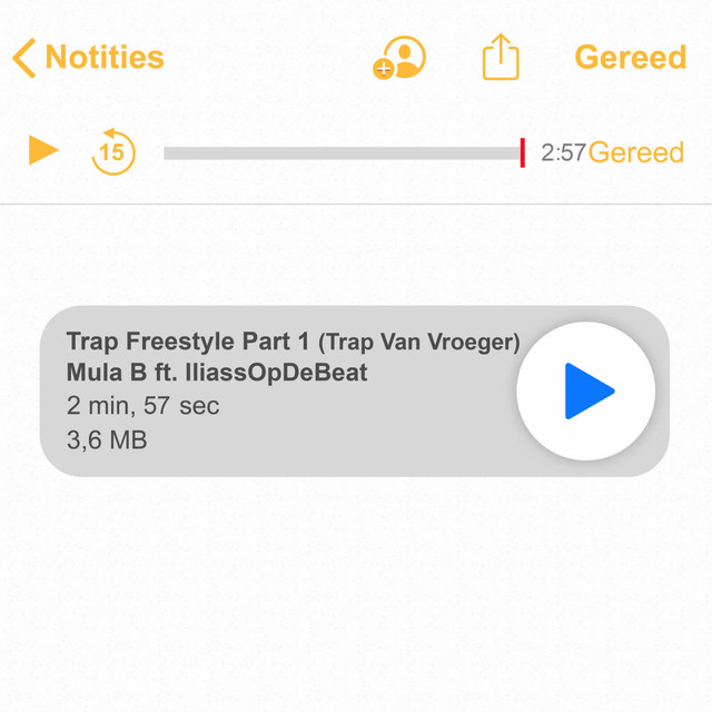 'Trap Freestyle, Pt. 1 (Trap Van Vroeger)' cover art