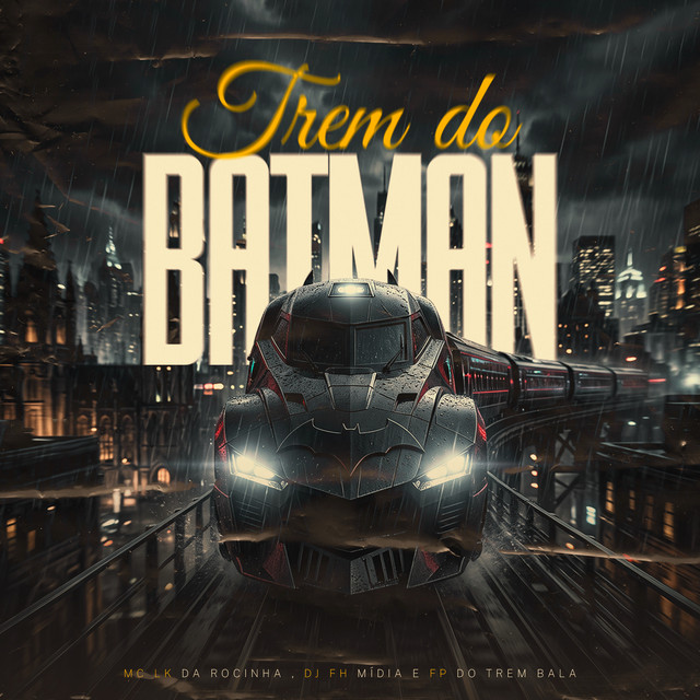 'Trem do Batman' cover art