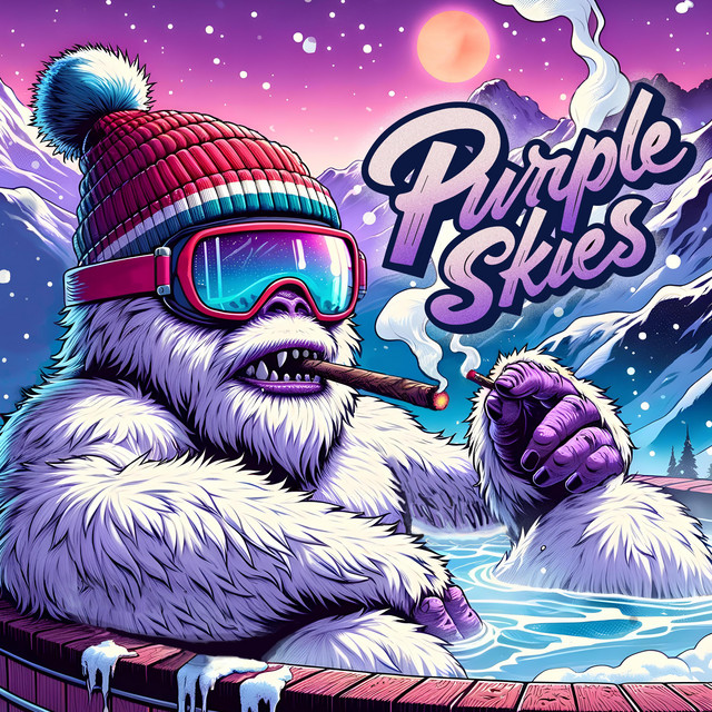 'Purple Skies' cover art