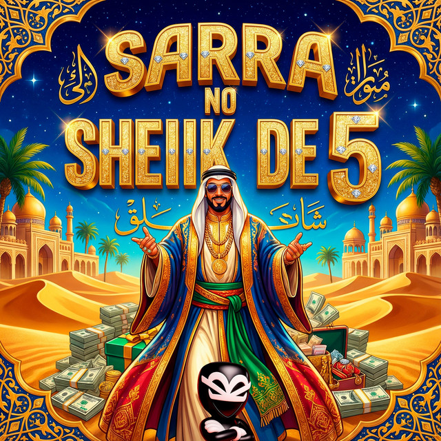 'SARRA NO SHEIIK DE 5' cover art