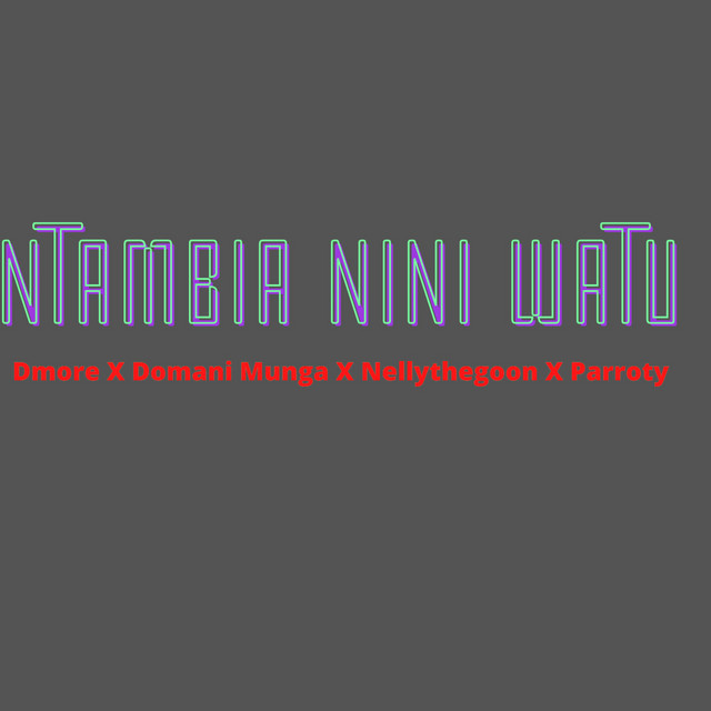 'NTAMBIA NINI WATU' cover art