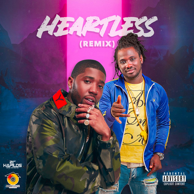 'Heartless (Remix)' cover art