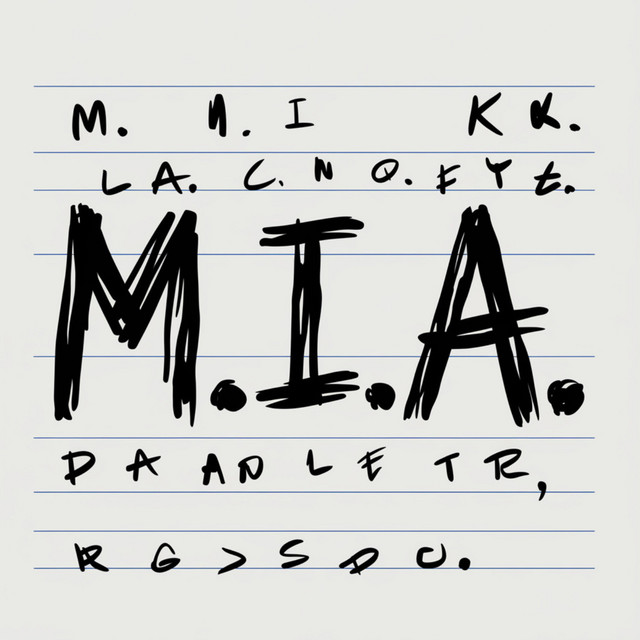 'M.I.A' cover art