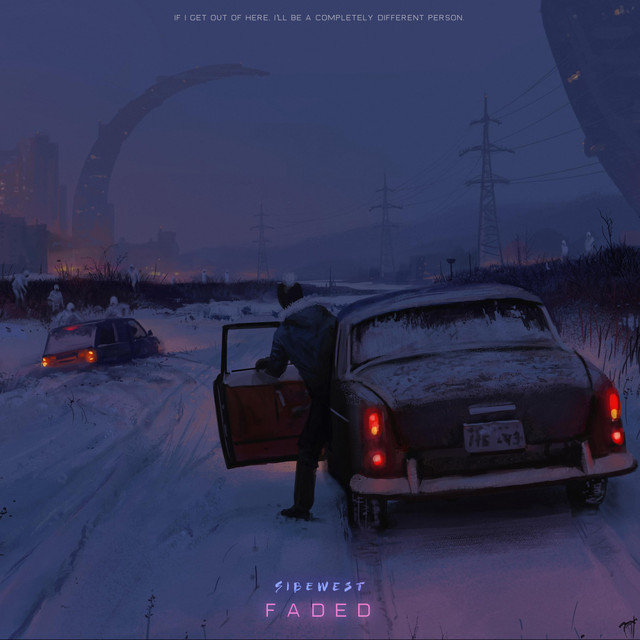 'Faded' cover art