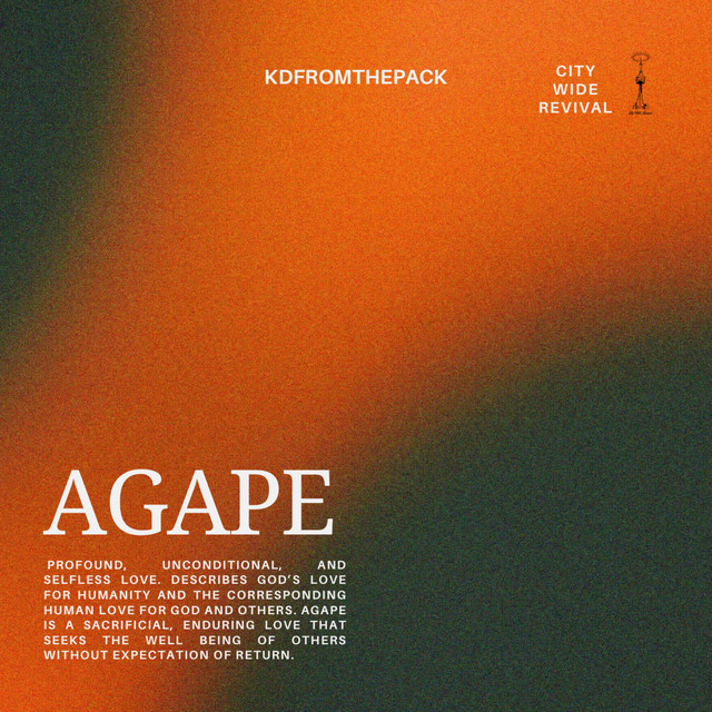 'AGAPE' cover art