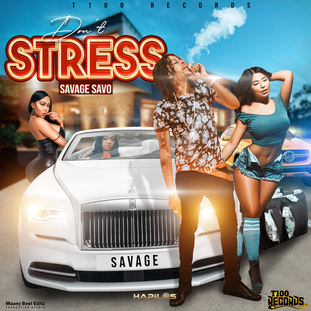 'Don't Stress' cover art