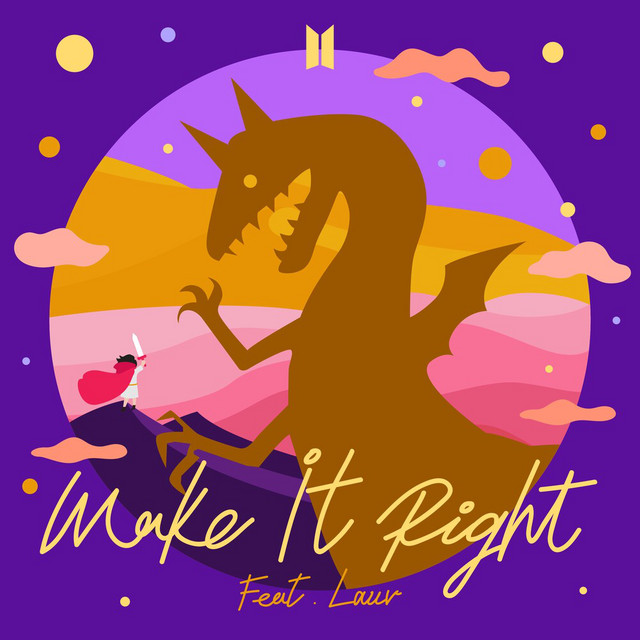 'Make It Right (feat. Lauv)' cover art
