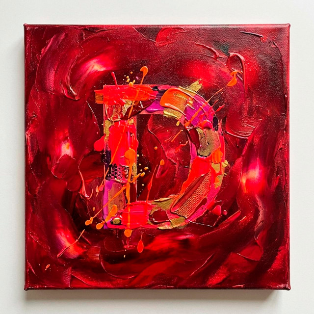 'D' cover art