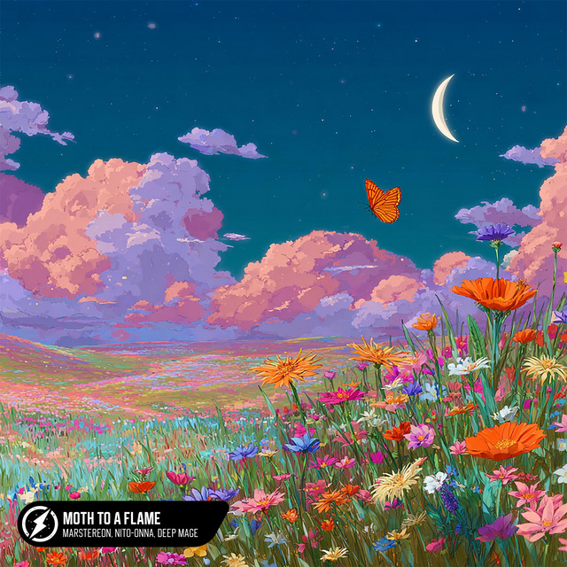 'Moth To A Flame' cover art