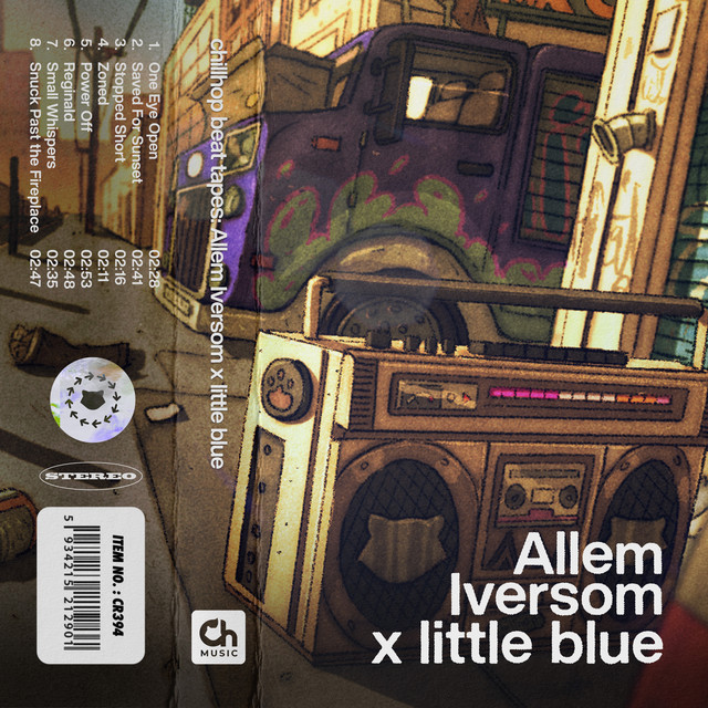 'chillhop beat tapes: Allem Iversom x little blue' cover art