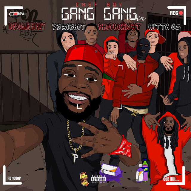 'Gang Gang (feat. Rosecrans HopOut, YS, PhoPho8ight & Hitta J3)' cover art