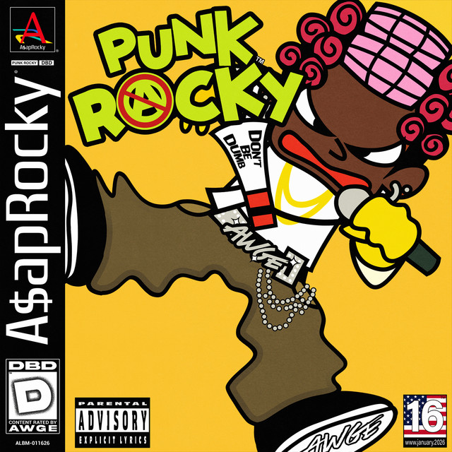 'PUNK ROCKY' cover art