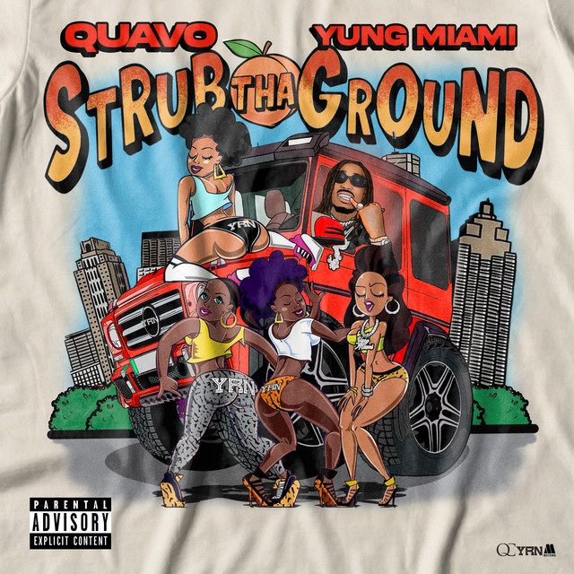 'Strub Tha Ground (Feat. Yung Miami)' cover art